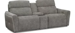 Havertys Century Power Loveseat with Audio Console