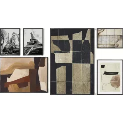 Havertys City of Paris Gallery Wall Art Clearance