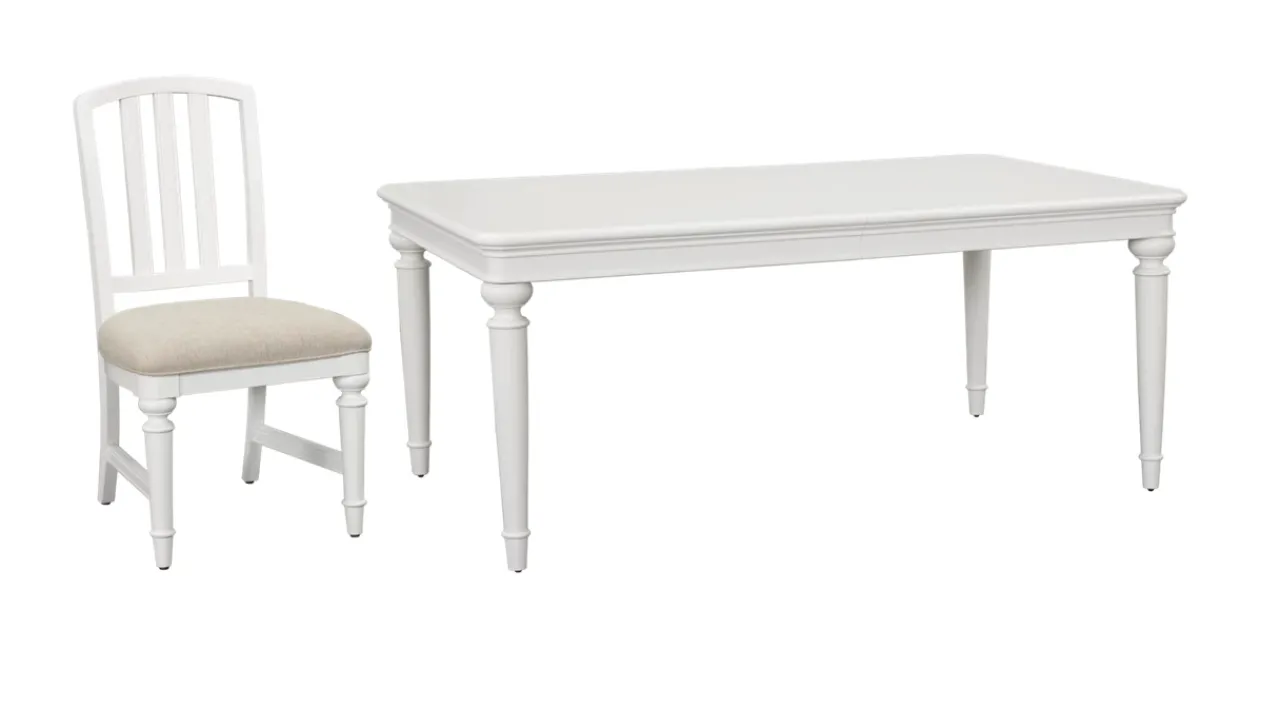 Havertys Coastal Retreat Rectangle Dining Table Clearance