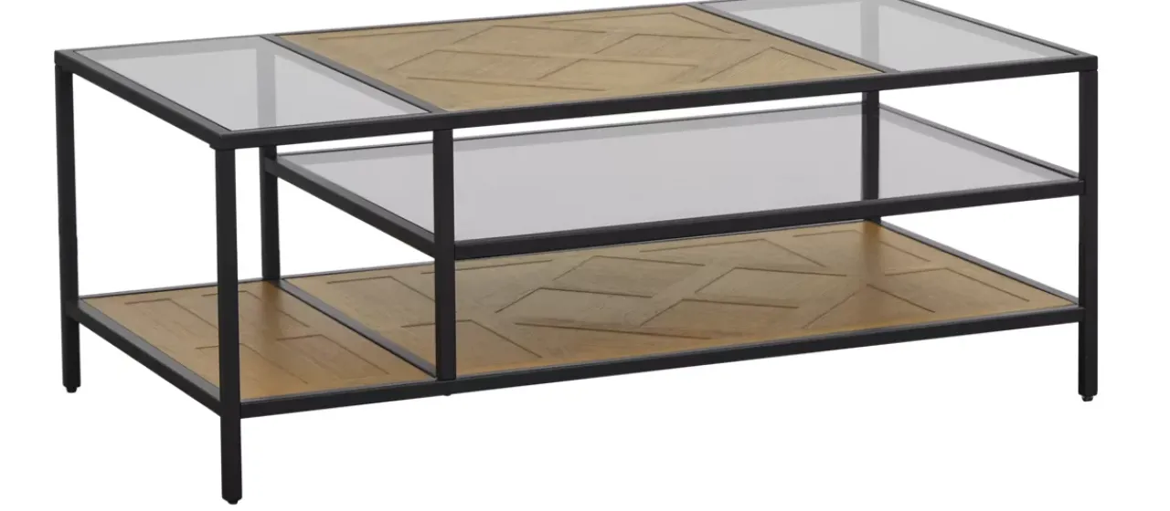 Havertys Coen Coffee Table Oak Natural New