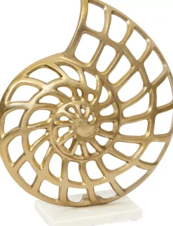 Havertys Conch Sculpture Gold Online