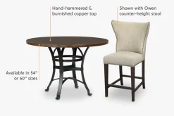 Havertys Copper Canyon Counter-Height Table Discount