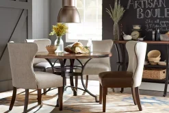 Havertys Copper Canyon Dining Table New