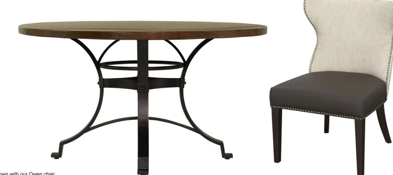 Havertys Copper Canyon Dining Table New