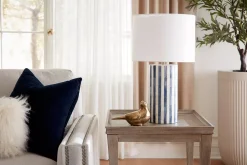 Havertys Corinth Table Lamp New