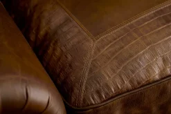 Havertys Dakota Chair American Bison Walnut- Tooled Clearance