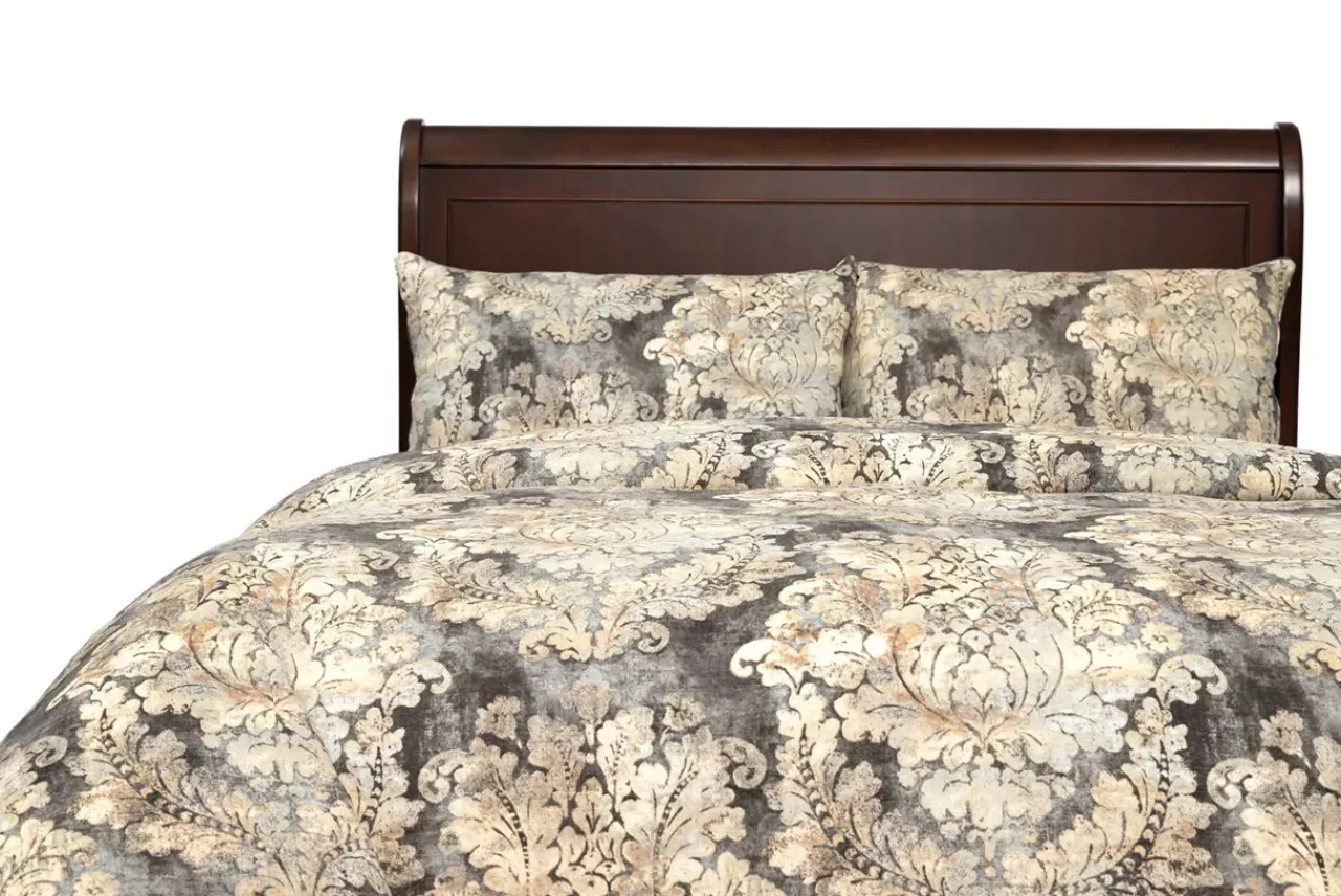 Havertys Damask Duvet/Coverlet Hot