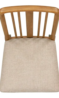 Havertys Davenport Slat Back Chair Caramel
