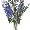 Havertys Delphinium Olive Floral Best