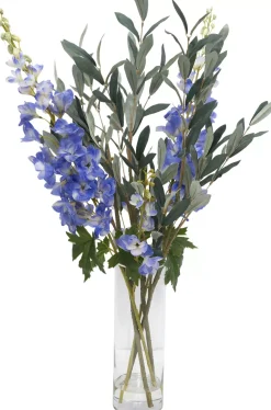 Havertys Delphinium Olive Floral Best