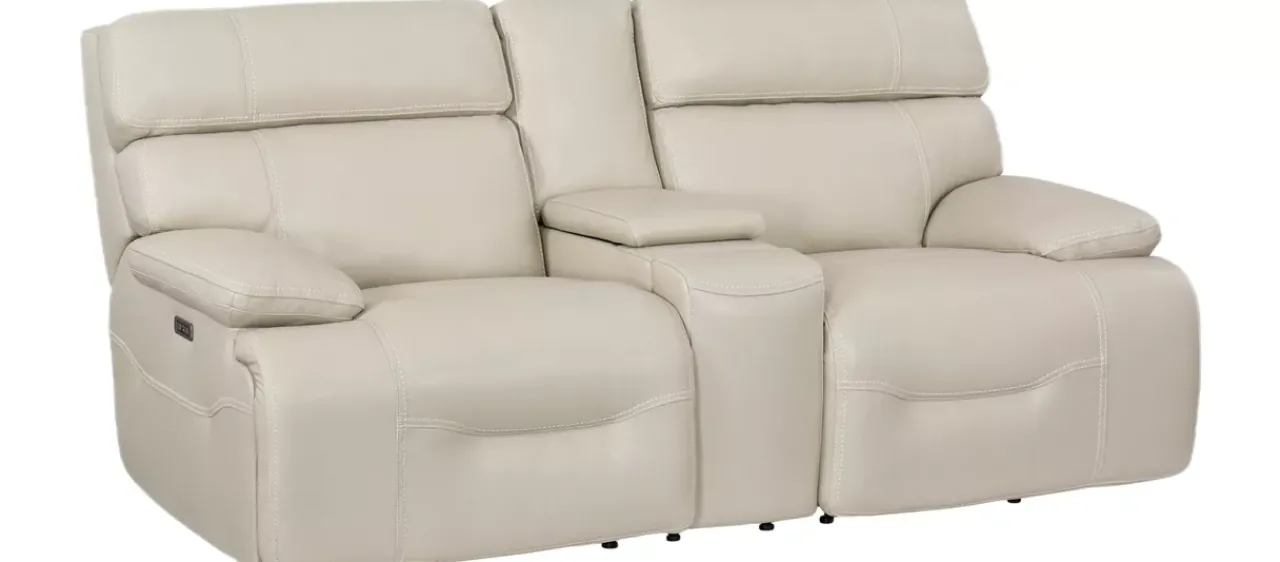 Havertys Denver Power Reclining Sofa with Console Online