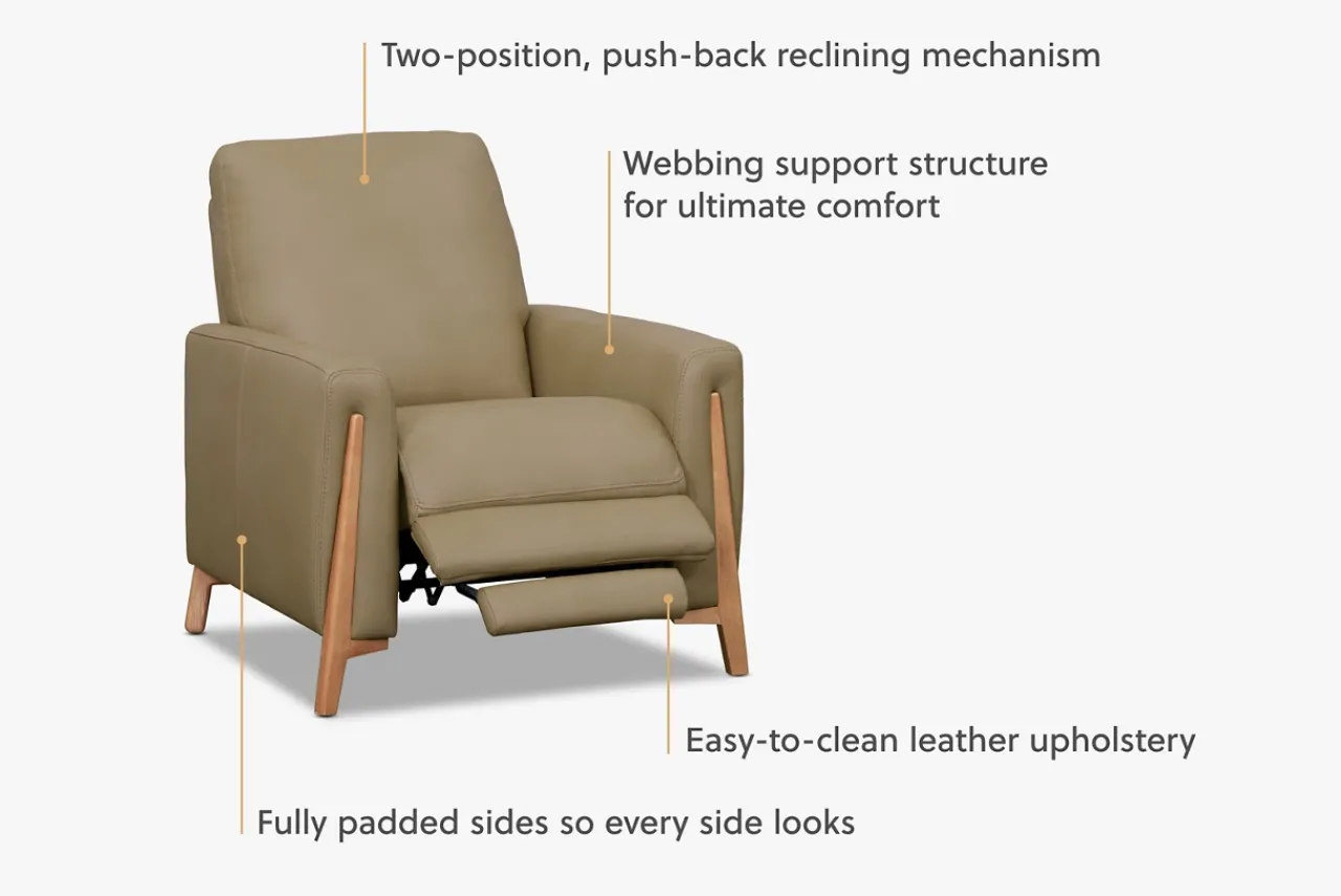 Havertys Devon Manual Recliner Clearance