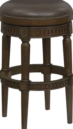 Havertys Draper Backless Barstool Hot