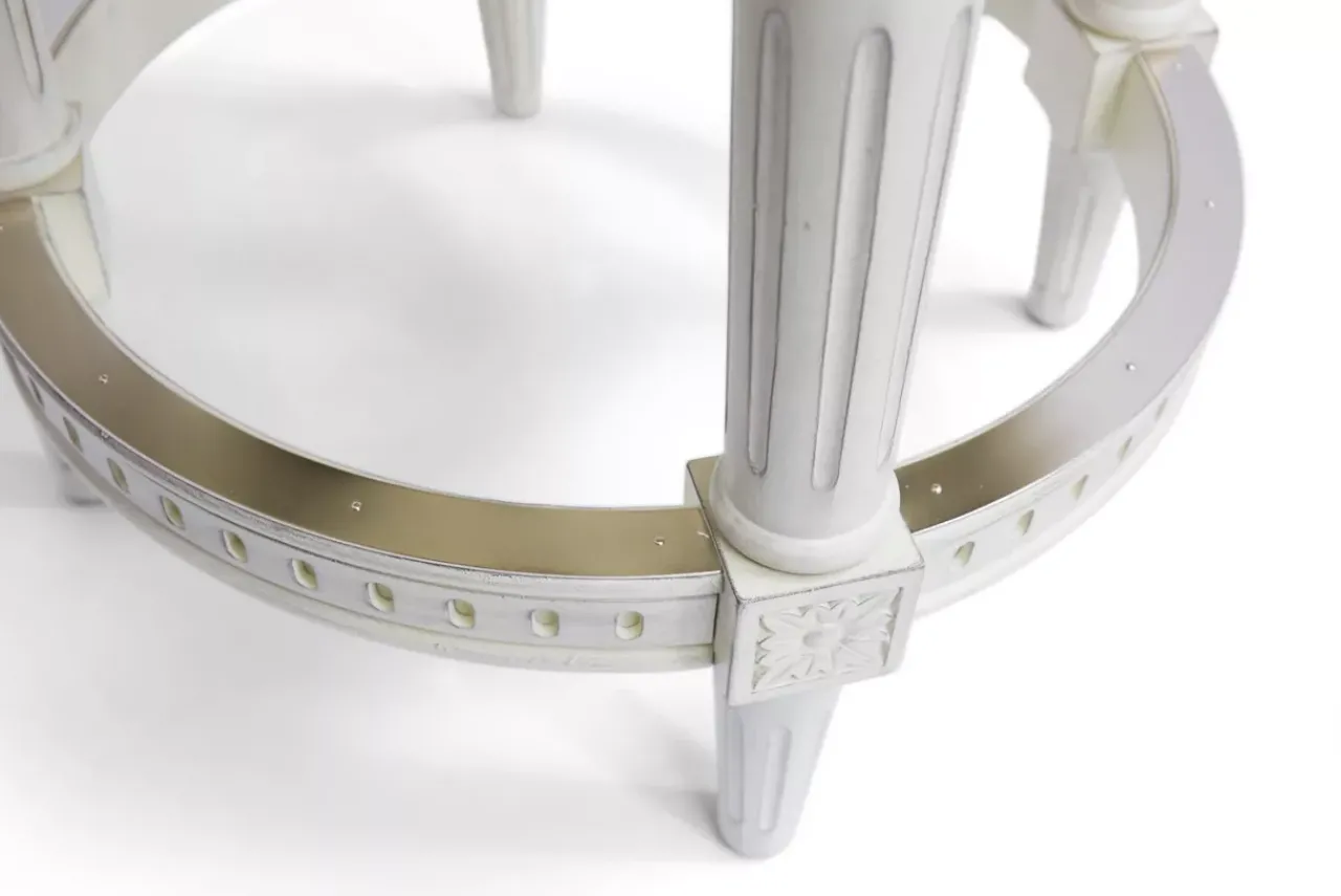 Havertys Draper Backless Barstool Hot