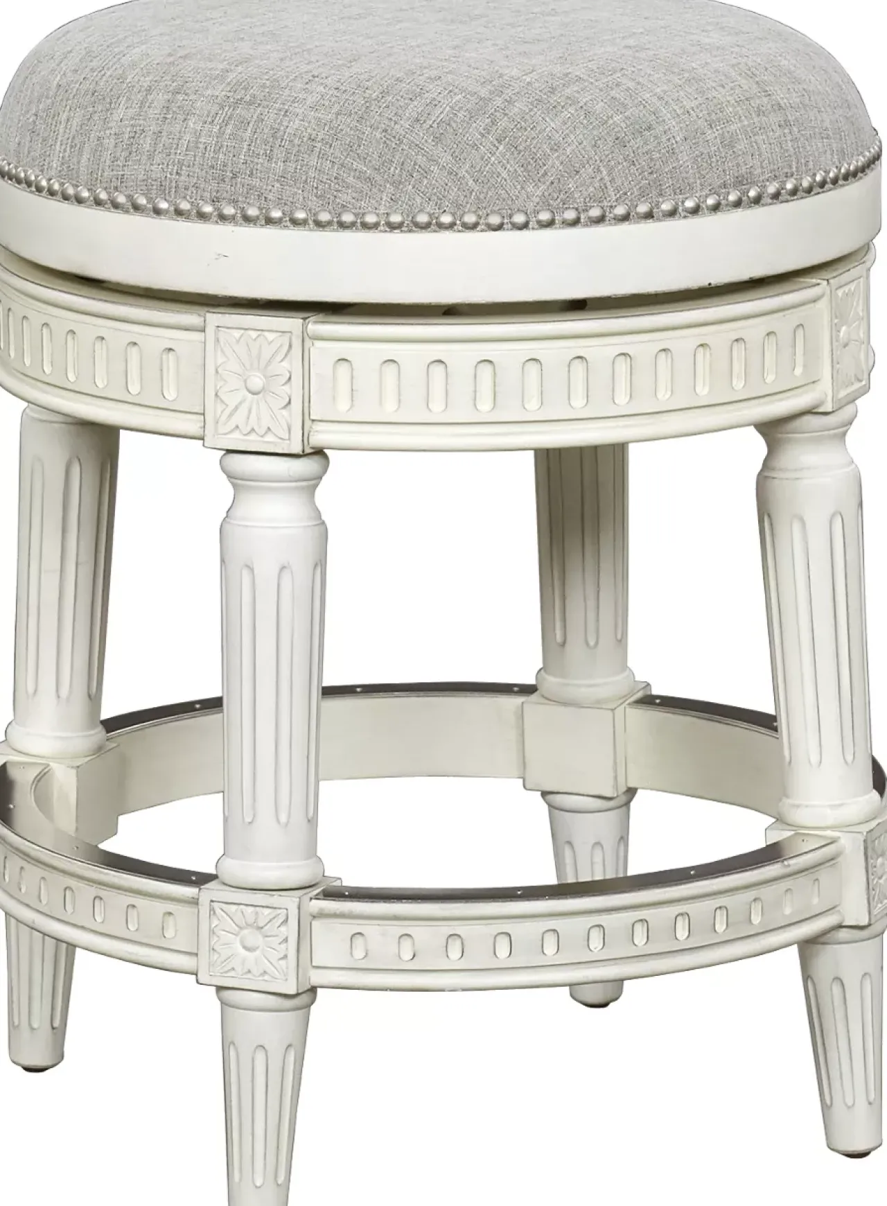 Havertys Draper Backless Counter-Height Stool Outlet