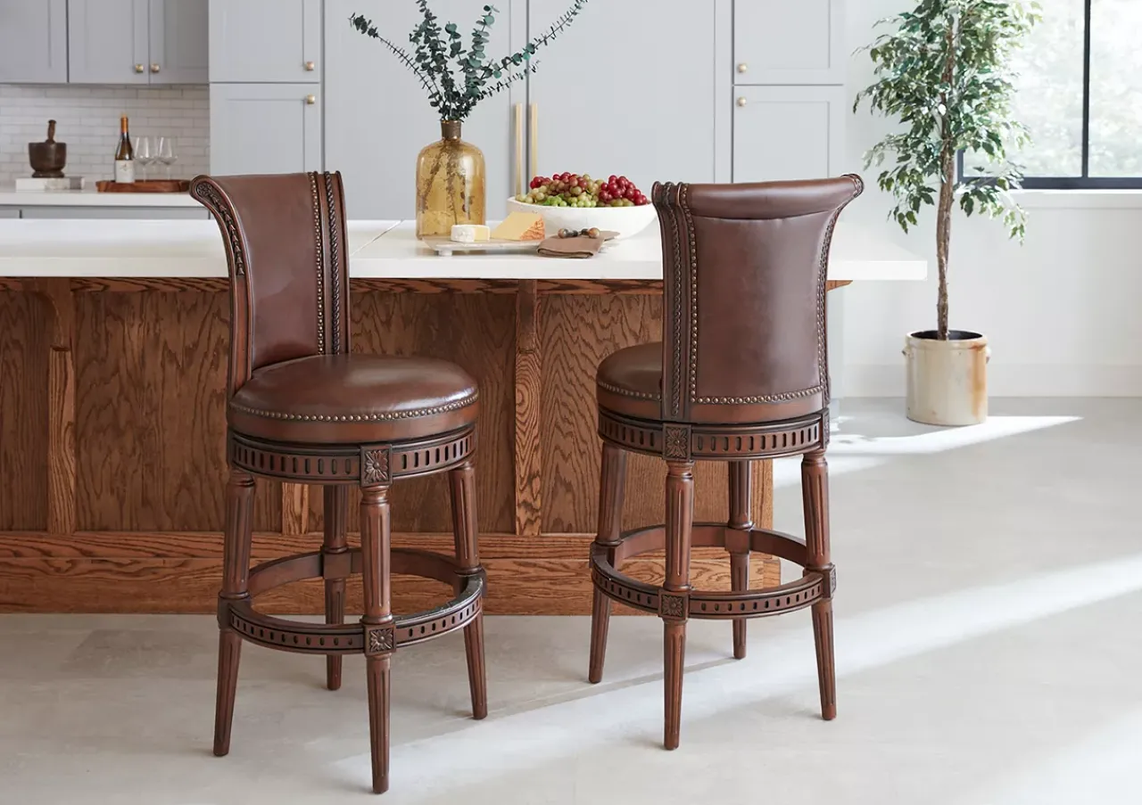 Havertys Draper Counter-Height Stool Sale