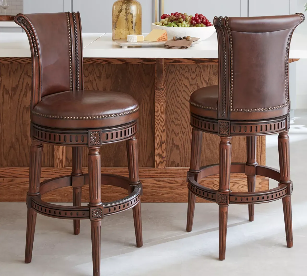 Havertys Draper Counter-Height Stool Sale