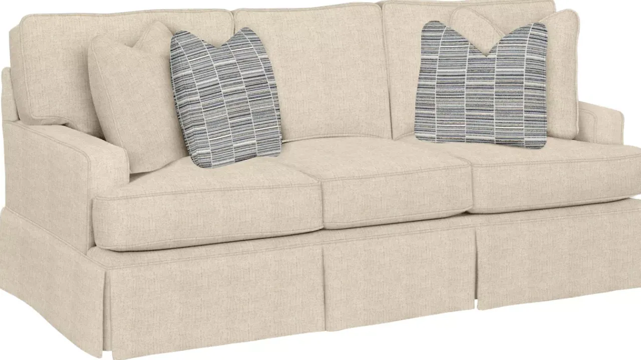 Havertys Elise 85 Inch 3 Seat Queen Sleeper Sofa