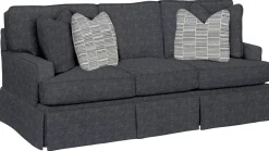 Havertys Elise 85 Inch 3 Seat Queen Sleeper Sofa