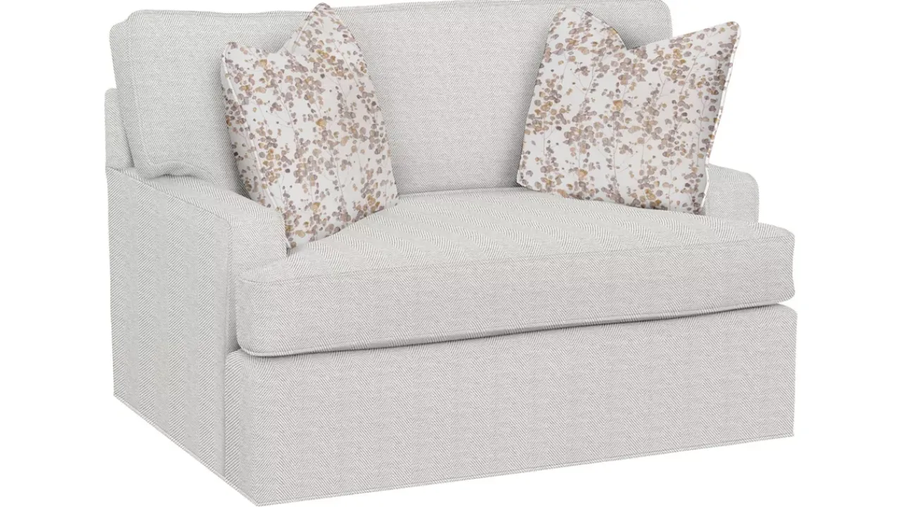 Havertys Elise Oversized Chair Twin Sleeper