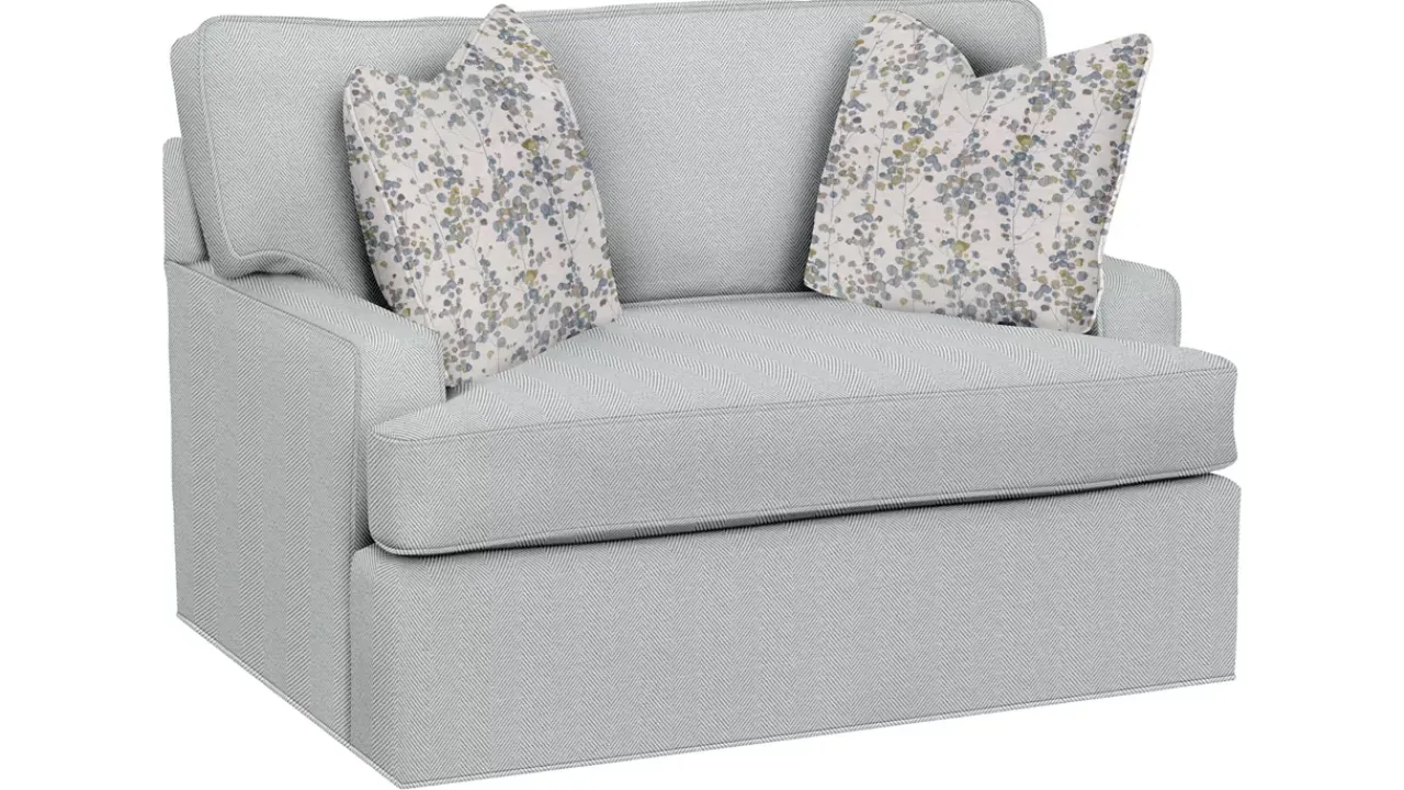 Havertys Elise Oversized Chair Twin Sleeper
