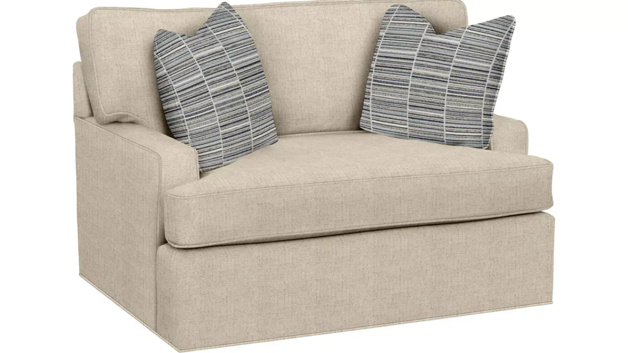 Havertys Elise Oversized Chair Twin Sleeper