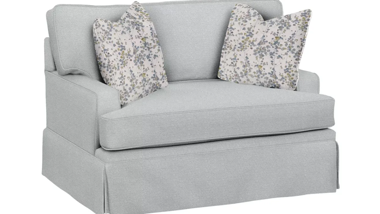 Havertys Elise Oversized Swivel Chair Online