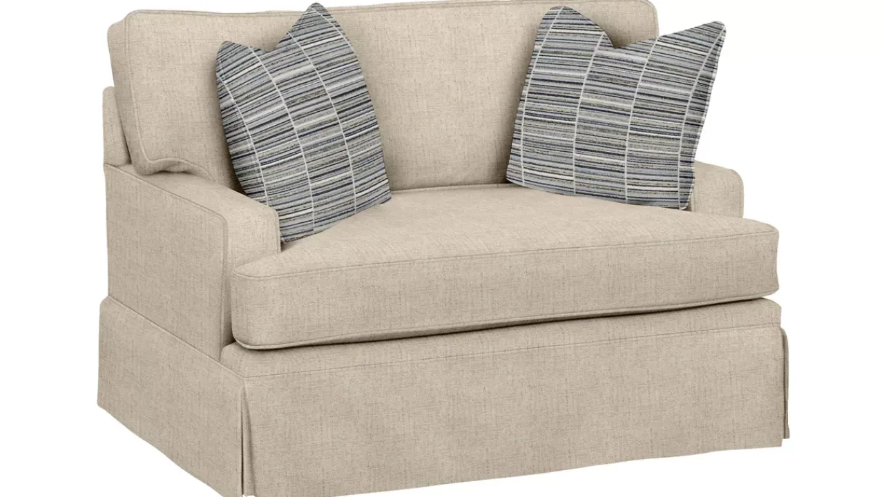 Havertys Elise Oversized Swivel Chair Online