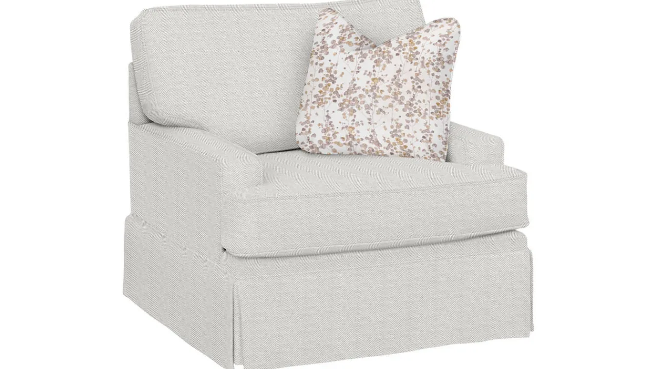 Havertys Elise Swivel Chair Clearance