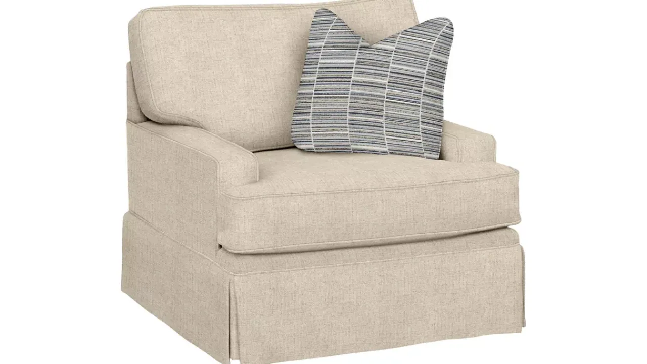 Havertys Elise Swivel Chair Clearance