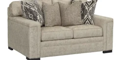 Havertys Elizabeth Loveseat Anderson Champagne New