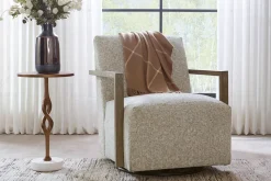 Havertys Emerson Accent Swivel Chair Sale