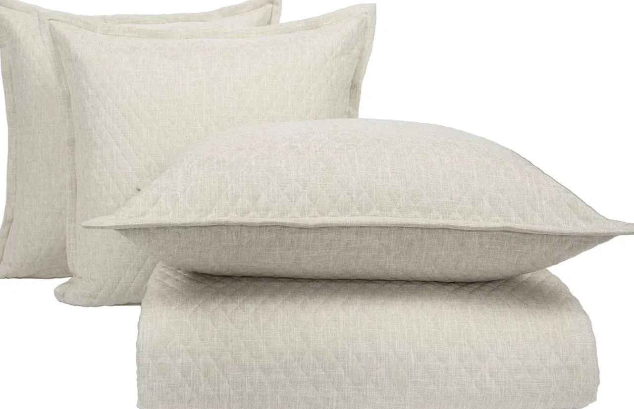 Havertys Flax Coverlet Ensemble Coverlet Ensemble New