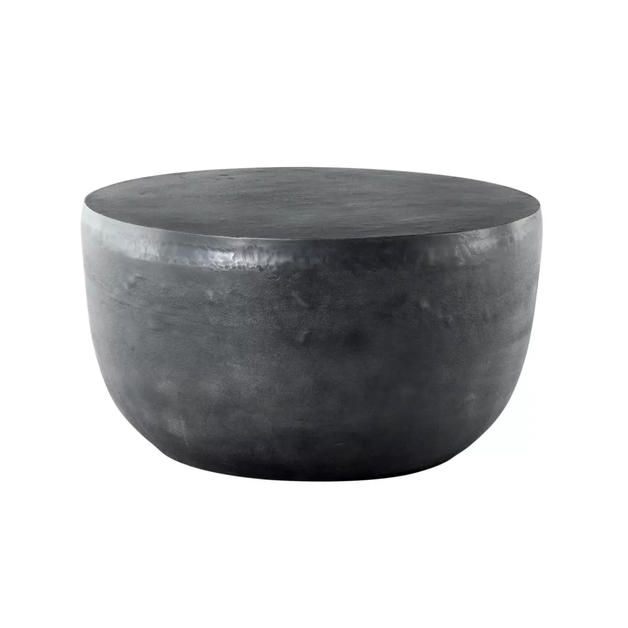 Havertys Flint End Table Aged Grey Clearance
