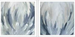 Havertys Flowing Blue Wall Decor Hot