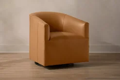 Havertys Ford Barrel Swivel Chair Clearance