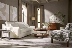 Havertys Ford 105 Inch 3 Seat Sofa New