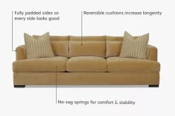 Havertys Gemma 96 Inch Sofa Andrew Cork Clearance