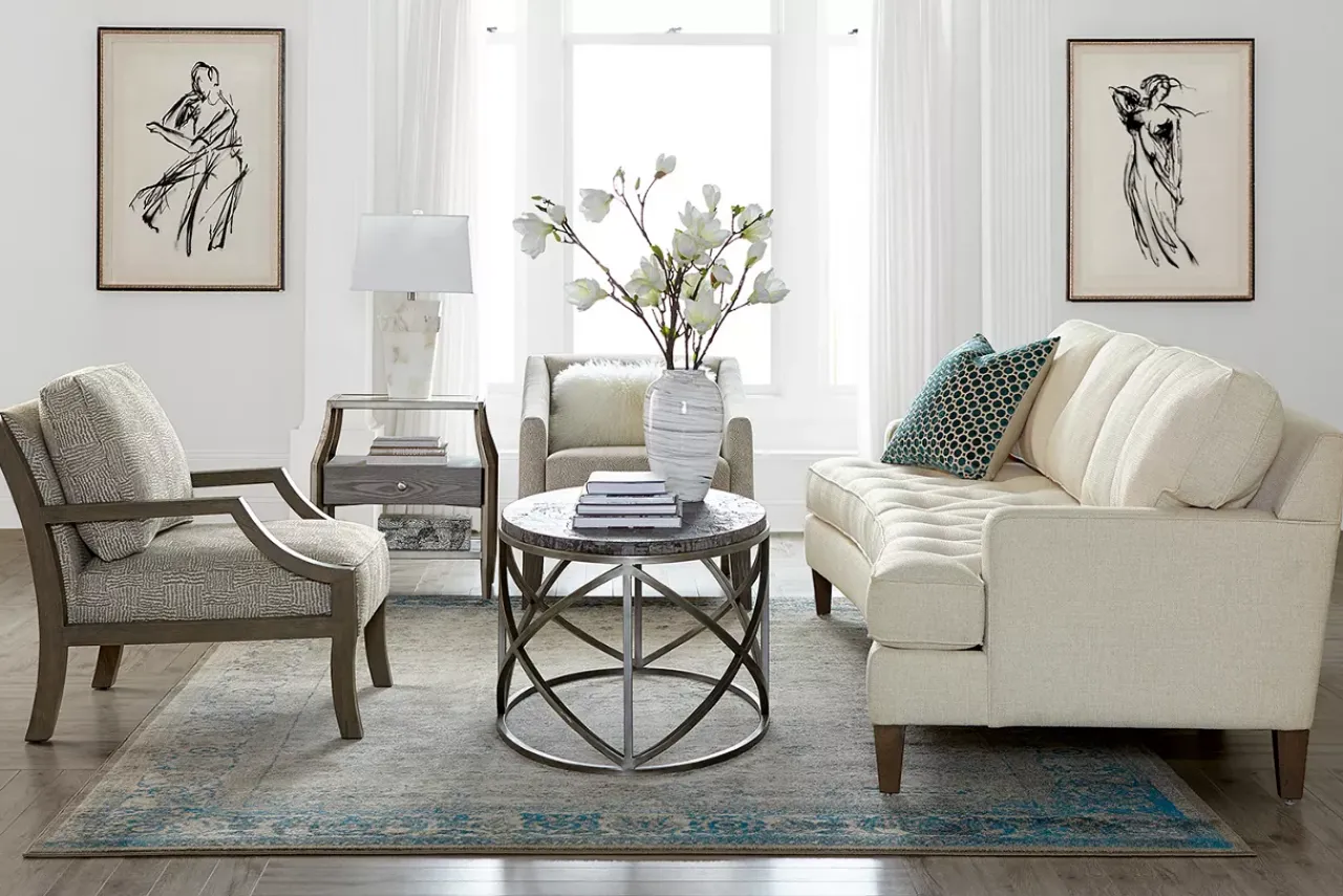 Havertys Gianna Accent Chair Daddio Jute Hot