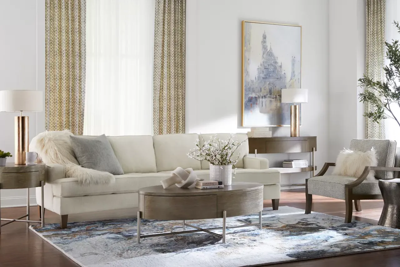 Havertys Gianna Accent Chair Daddio Jute Hot