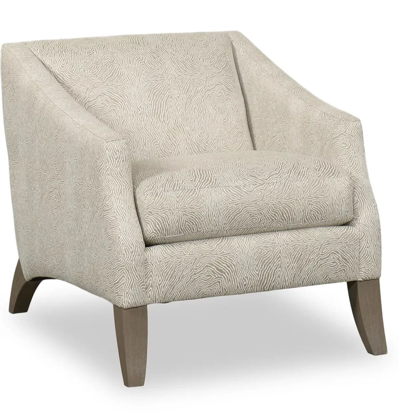 Havertys Gianna Chair Tangle Linen Clearance