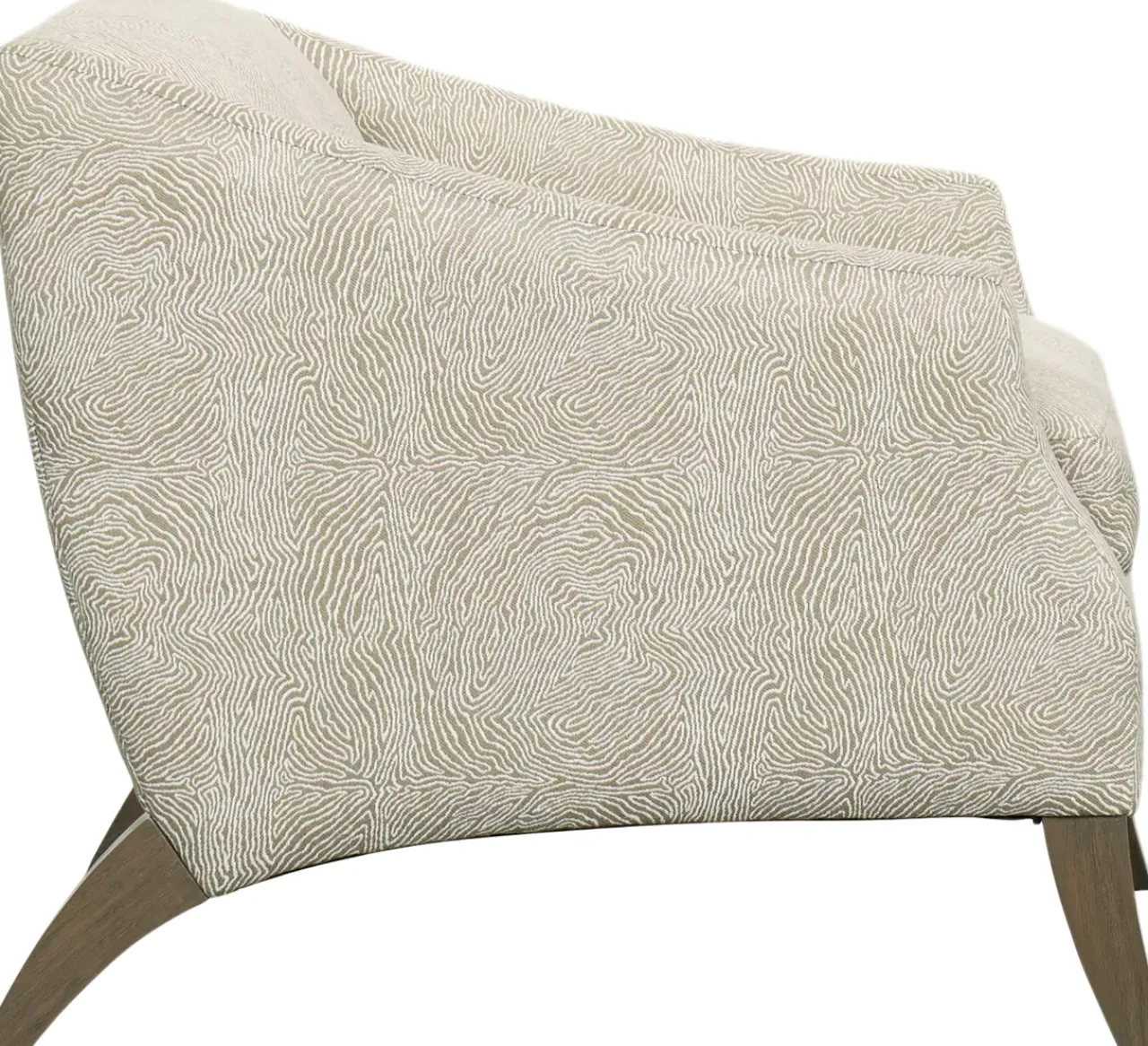 Havertys Gianna Chair Tangle Linen Clearance