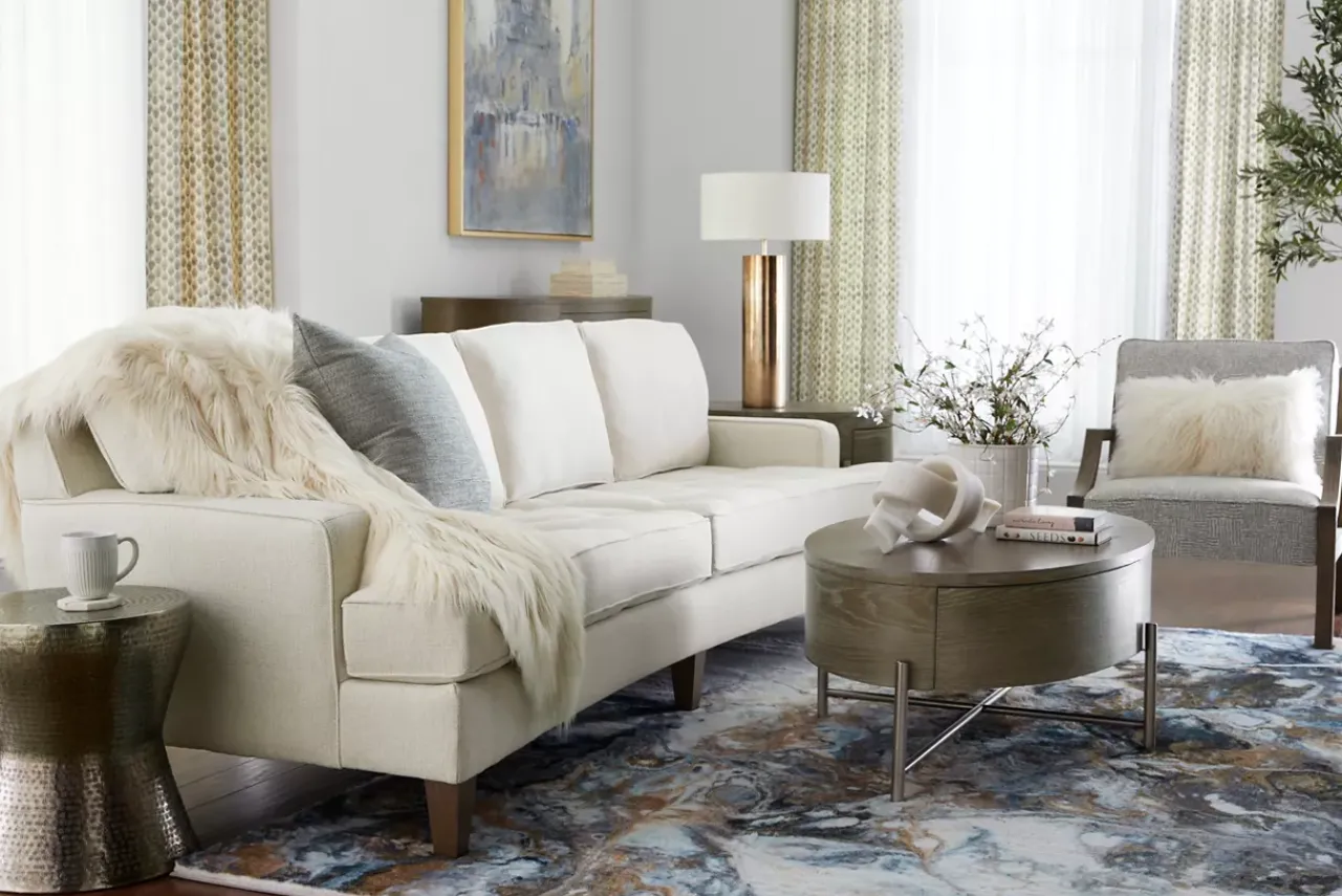 Havertys Gianna Conversation Sofa Clearance