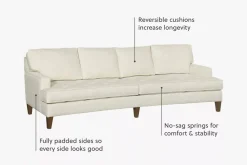Havertys Gianna Conversation Sofa Clearance