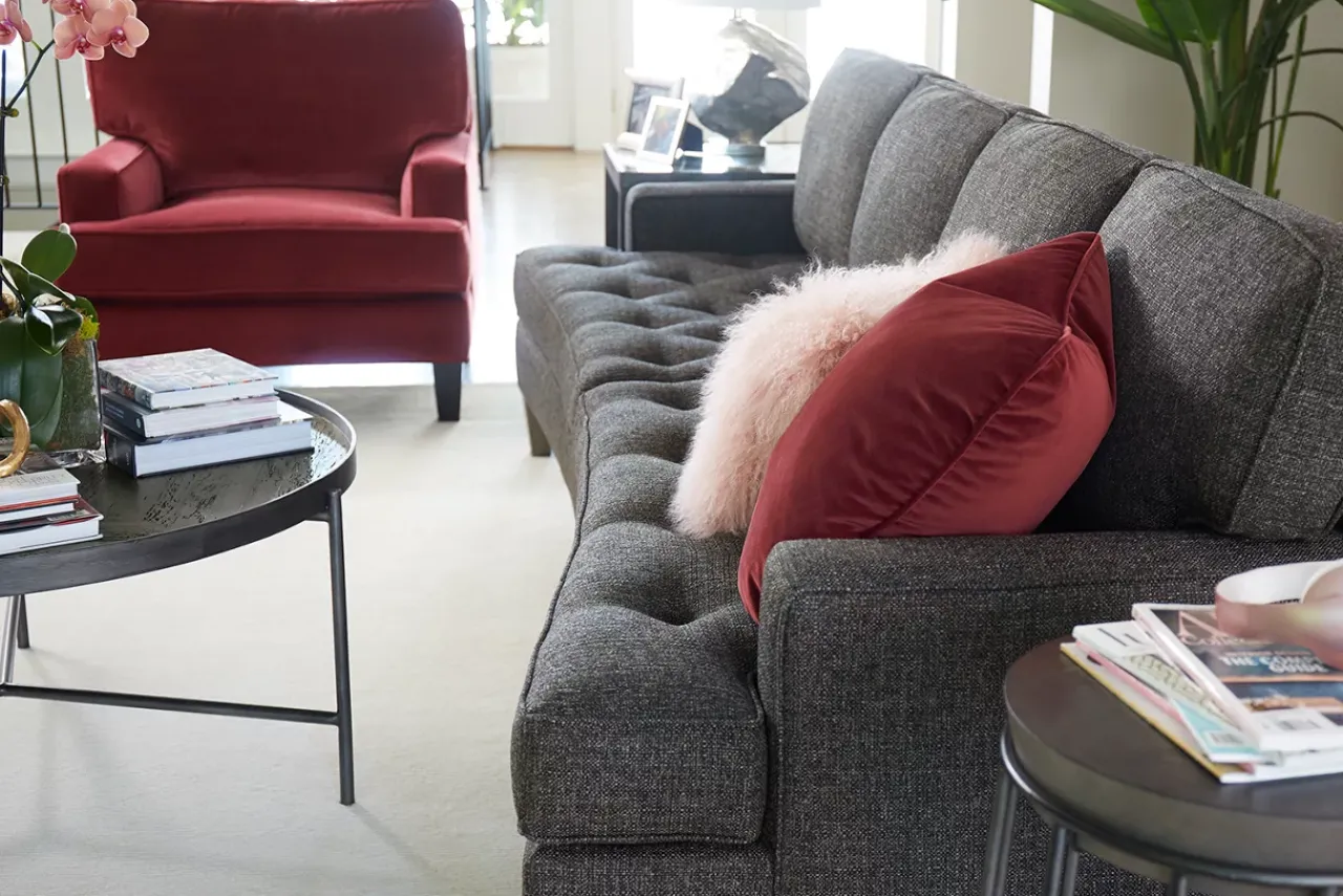 Havertys Gianna Conversation Sofa Clearance
