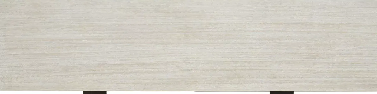 Havertys Ginny Drawer Sofa Table White Washed Discount