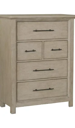 Havertys Grayson Chest Grey Hot
