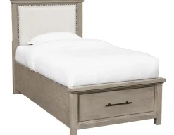 Havertys Grayson Youth Upholstered Bed