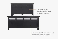 Havertys Hamilton Panel Bed