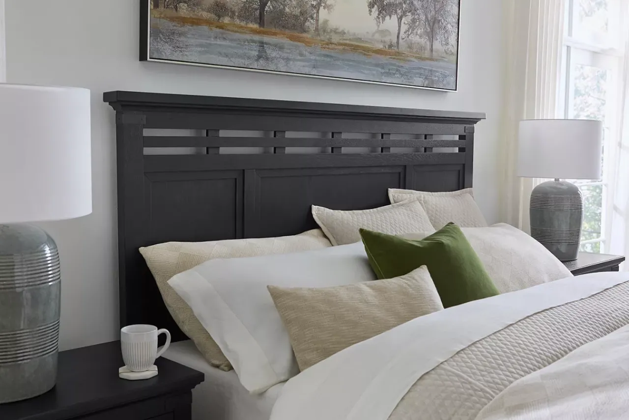 Havertys Hamilton Panel Bed